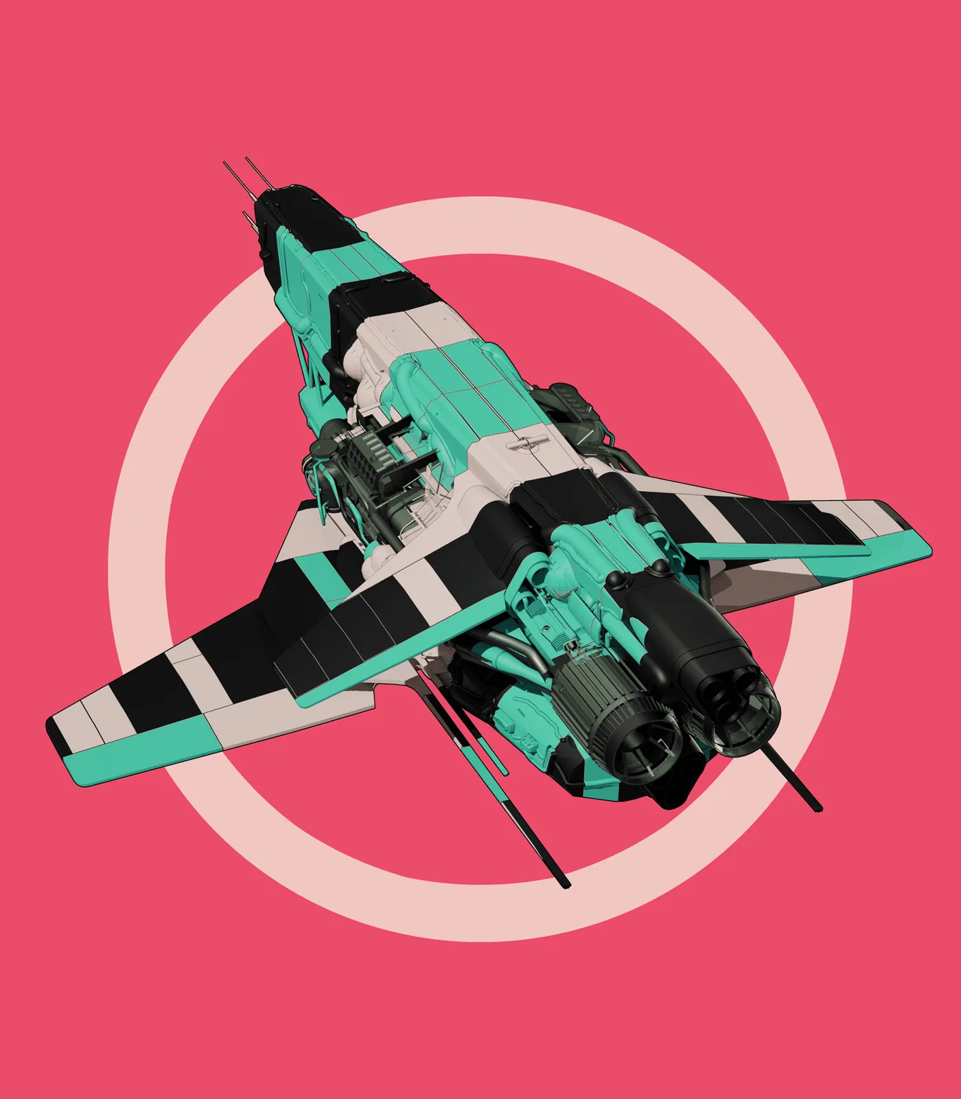 Not Important Spotlight: Cockpitsandboobytraps – The Bold Vision of Stylized Sci-Fi
