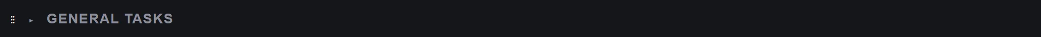 The drag grip icon next to a block header